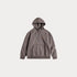 Men's Vintage Gray Heavyweight Hoodie – Thick Hooded Pullover with Pocket for Autumn & Winter